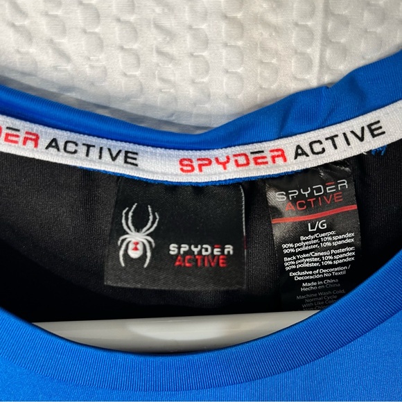 Spyder Active Performance Shirt Size L - Picture 8 of 8